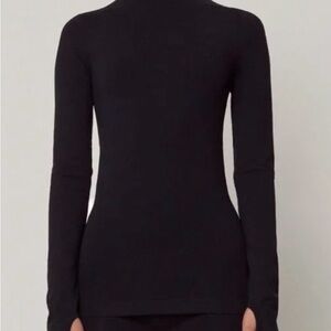 Black Long Sleeve Women's Top